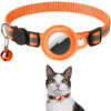 Reflective Collar Waterproof Holder Case For Airtag Air Tag Airtags Protective Cover Cat Dog Kitten Puppy Nylon Collar – Image 5