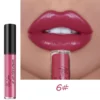 Nude Shiny Liquid Lip Glaze Matte Glitter Shimmer Moisturizing Lip Gloss Long-lasting Lipstick – Image 17