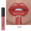 Nude Shiny Liquid Lip Glaze Matte Glitter Shimmer Moisturizing Lip Gloss Long-lasting Lipstick – Image 14