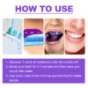 Purple Whitening Toothpaste, Cleans Stains And Odors Brightening Teeth Care Gums Toothpaste – Image 7