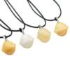 Wholesale Charm Natural Crystal Necklaces 20MM Planet Quartz Gemstone Mini Dangle Creative UFO Necklace – Image 4
