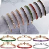 Fashion Shiny Crystal Push-pull Bracelet Light Luxury Micro-inlaid Zircon Bracelet Women's Simple Adjustable Jewelry – Image 6