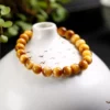 12mm Diameter Gold Precious Stones Tiger Eye Bracelet 10mm Natural Nice Golden Tiger Eye Gemstone Beads Stretch Bracelets – Image 4