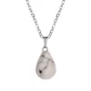 Natural Stone Crystal Pendant Agate Water Drop Necklace Explosive Creative Sweater Chain Pendant – Image 4