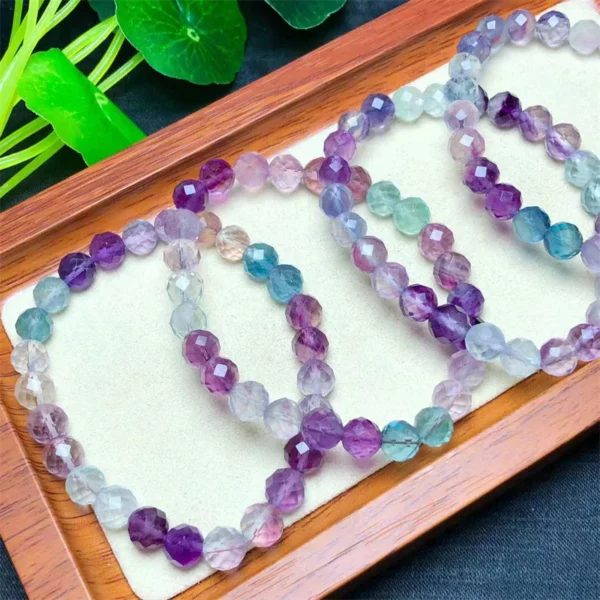 Wholesale Natural Stone Quartz Crystal Beads Bracelets 6mm 8mm 10mm Agate Beads Handmade Gemstone Bracelets for Women and Men