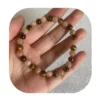 6mm Charms Jewelry Natural Round Beads Feng Shui Gold Tigers Eye with Sunstone Crystal Elastic Bracelet for Gift – Image 6