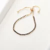 Fashion Shiny Crystal Push-pull Bracelet Light Luxury Micro-inlaid Zircon Bracelet Women's Simple Adjustable Jewelry – Image 2