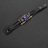 Zodiac Sign Genuine Leather Bracelet Aries Taurus Gemini Cancer Leo Virgo Libra Scorpio Sagittarius Capricorn Aquarius Bracelet – Image 5