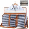 Large Capacity Travel Duffle Bag Women's Handbag Folding Suit Bag Waterproof Clothes Totes – Image 9